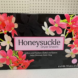 Honeysuckle Dryer Sheets