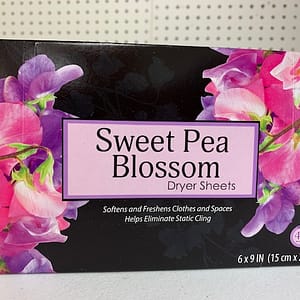 Sweet Pea Dryer Sheets