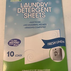 Laundry Detergent Sheets