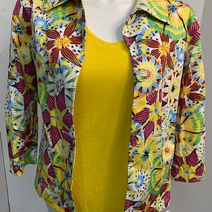 2X (18W) 2 Piece Tank Top and Jacket set from LuLaRoe and Bamboo Traders