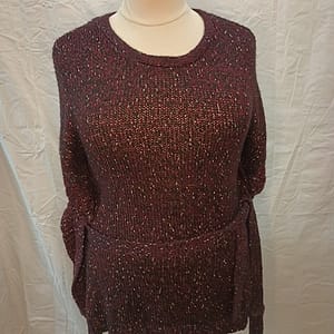 XXL(18/20)  Lane Bryant sleeveless Sweater Pullover with Tie
