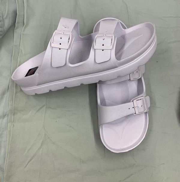 Footwear Woman's size 12W NOBO Slide Sandals - Image 3