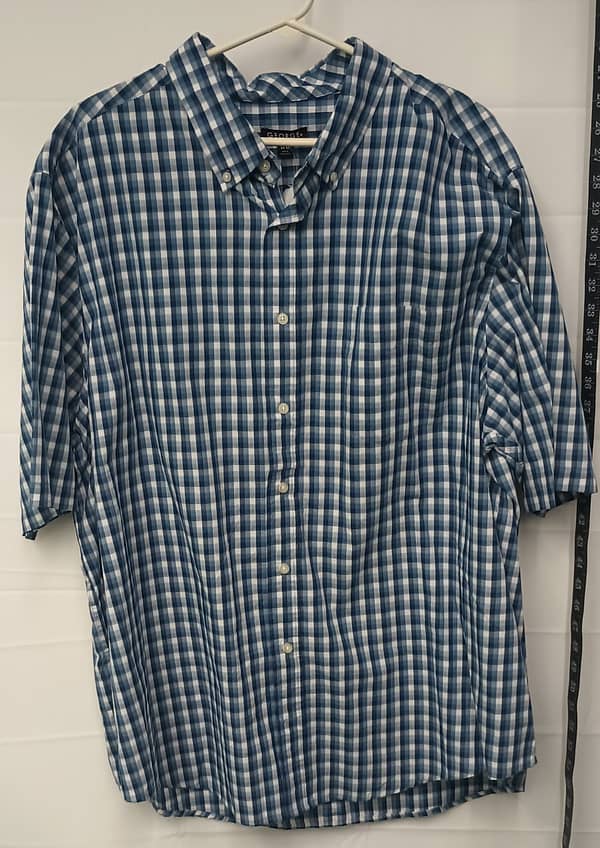 Men's 2X George Button-Up T-Shirt